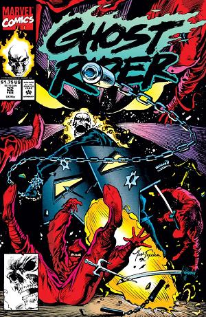 Ghost Rider #22  cover