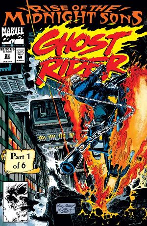 Ghost Rider #28  cover