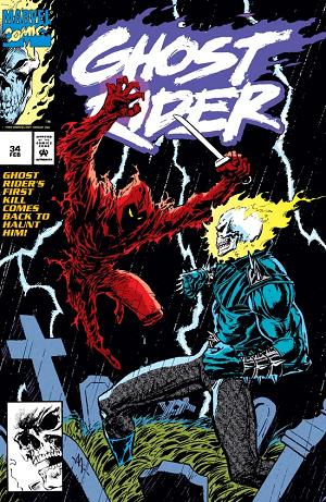 Ghost Rider #34  cover