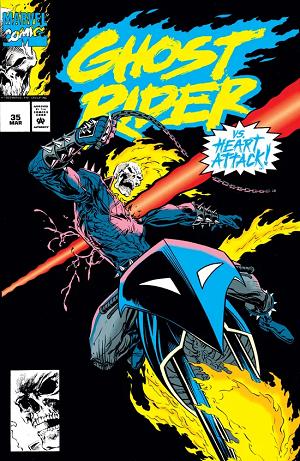 Ghost Rider #35  cover