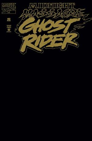 Ghost Rider #40  cover