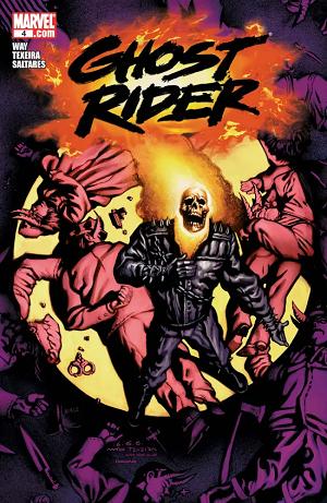 Ghost Rider #4  cover
