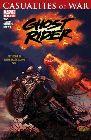 Ghost Rider #8  cover
