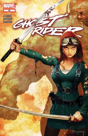 Ghost Rider #33 cover