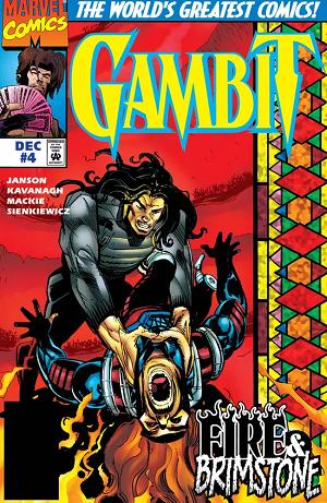 Gambit #4 cover