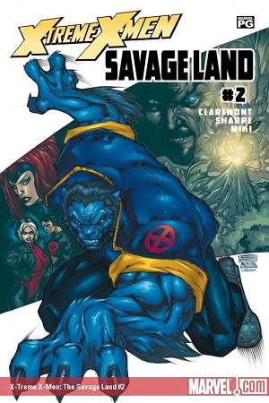 X-Treme X-Men: Savage Land #2 cover