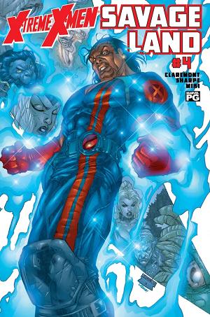 X-Treme X-Men: Savage Land #4 cover