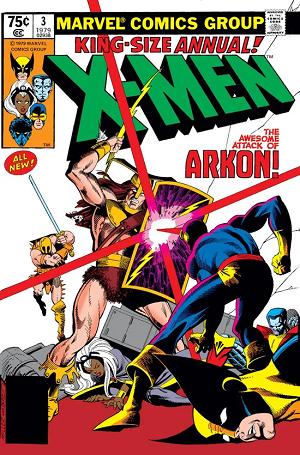 X-Men Annual #3 cover