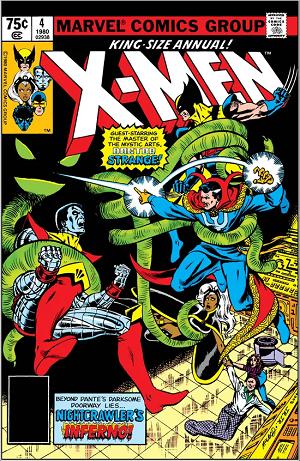 X-Men Annual #4 cover