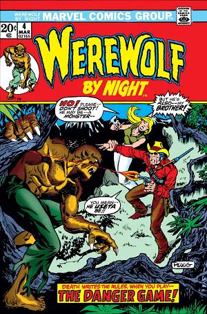 Werewolf By Night #4  cover