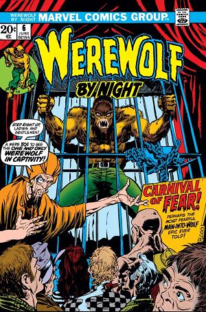 Werewolf By Night #6  cover