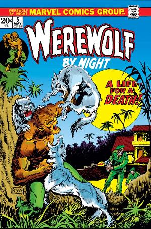 Werewolf By Night #5  cover