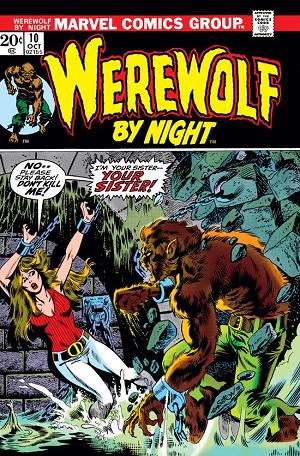 Werewolf By Night #10  cover