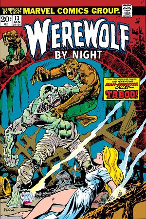 Werewolf By Night #13 cover