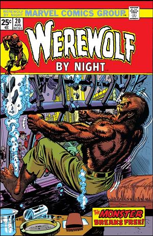 Werewolf By Night #20 cover