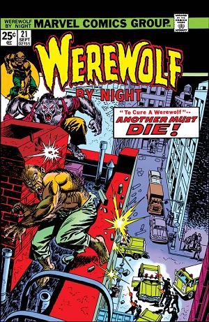 Werewolf By Night #21 cover