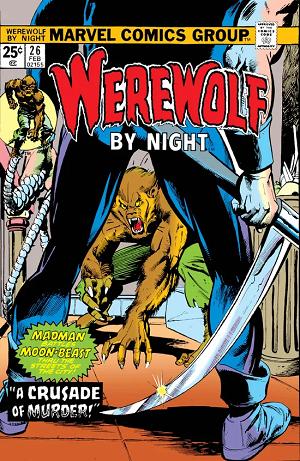 Werewolf By Night #26 cover