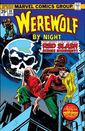 Werewolf By Night #30 cover