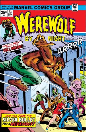 Werewolf By Night #23 cover
