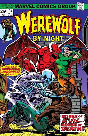 Werewolf By Night #34 cover