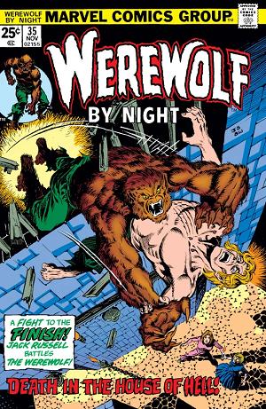 Werewolf By Night #35 cover