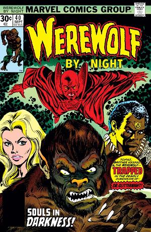 Werewolf By Night #40 cover