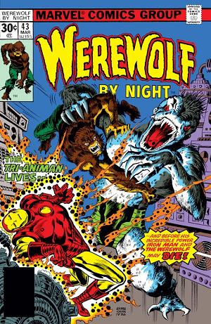 Werewolf By Night #43 cover