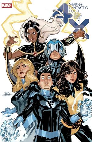 X-Men/Fantastic Four #1 cover