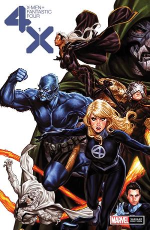 X-Men/Fantastic Four #1 cover