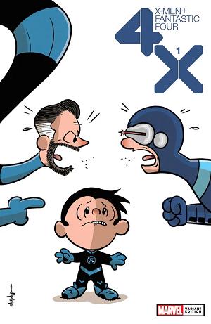 X-Men/Fantastic Four #1 cover