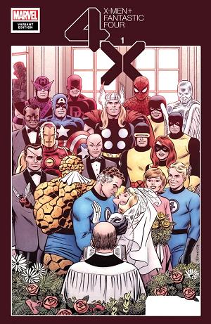 X-Men/Fantastic Four #1 cover