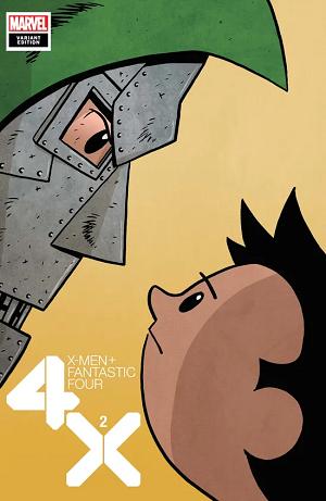 X-Men/Fantastic Four #2 cover