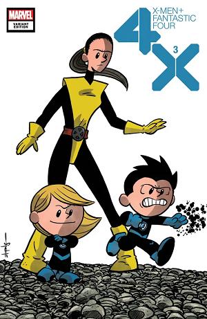 X-Men/Fantastic Four #3 cover