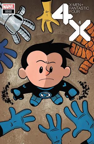 X-Men/Fantastic Four #4 cover