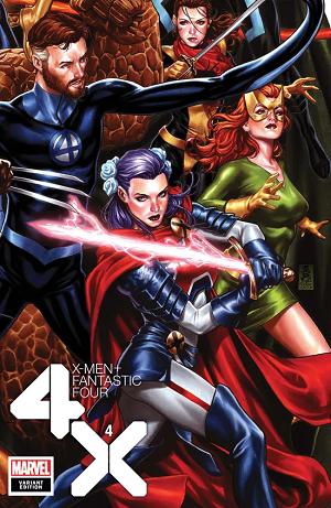 X-Men/Fantastic Four #4 cover