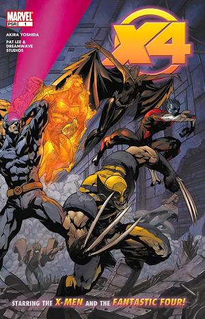 X-Men/Fantastic Four #1 cover