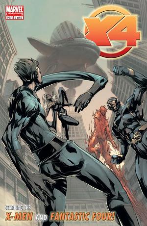 X-Men/Fantastic Four #3 cover