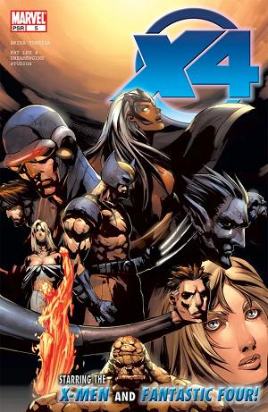 X-Men/Fantastic Four #5 cover