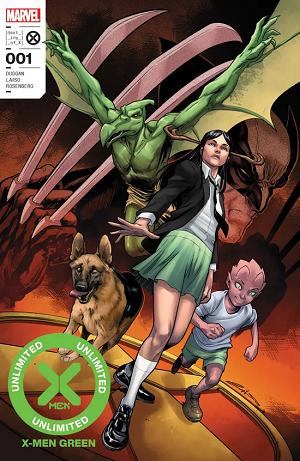 X-Men Unlimited: X-Men Green #1 cover