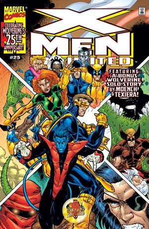 X-Men Unlimited #25 cover