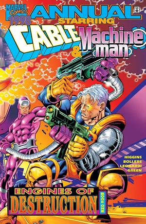 Cable/Machine Man Annual #1 cover