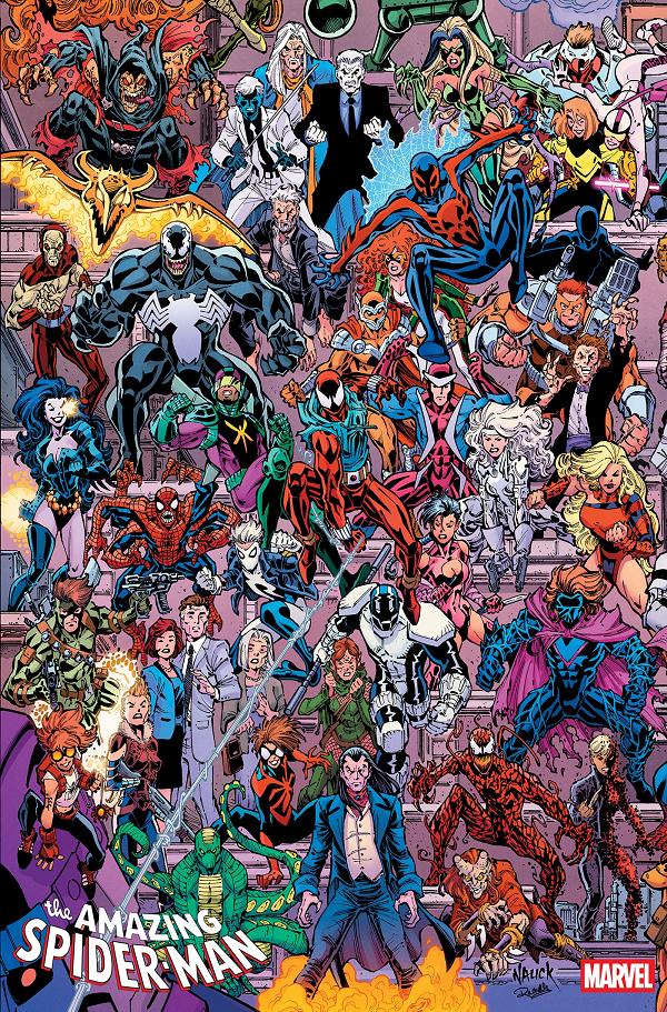Amazing Spider-Man #1002 variant cover by Todd Nauck