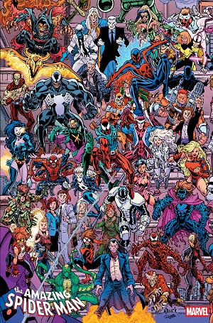Amazing Spider-Man #1002 TODD NAUCK 4-PART CONNECTING LEGACY VARIANT cover