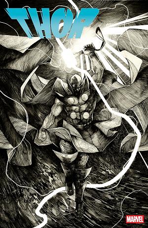 Thor #802 ALESSANDRO CAPPUCCIO ART STYLE VARIANT cover