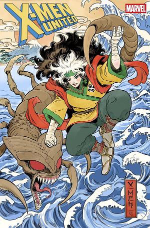 X-Men United #8 JUAN FRIGERI ART STYLE VARIANT cover
