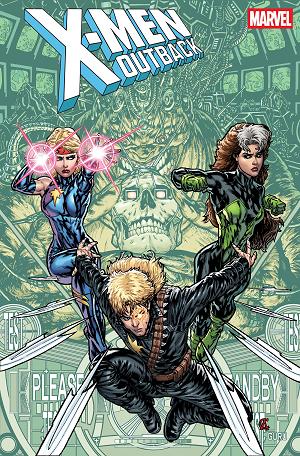 X-Men: Outback #5 CHRIS ALLEN VARIANT cover