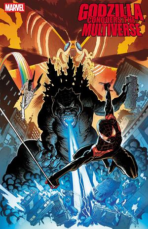 Godzilla Conquers The Multiverse #3 SCOTT HEPBURN VARIANT cover
