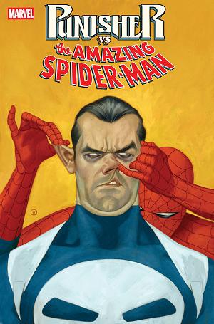 Punisher Vs. Spider-Man #4 JULIAN TOTINO TODESCO VARIANT cover