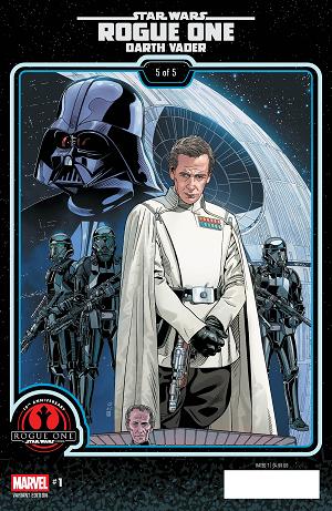 Star Wars: Rogue One - Darth Vader #1 CHRIS SPROUSE ROGUE ONE 10TH ANNIVERSARY VARIANT cover