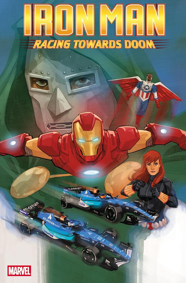 Iron Man: Racing Towards Doom #1 cover by Phil Noto